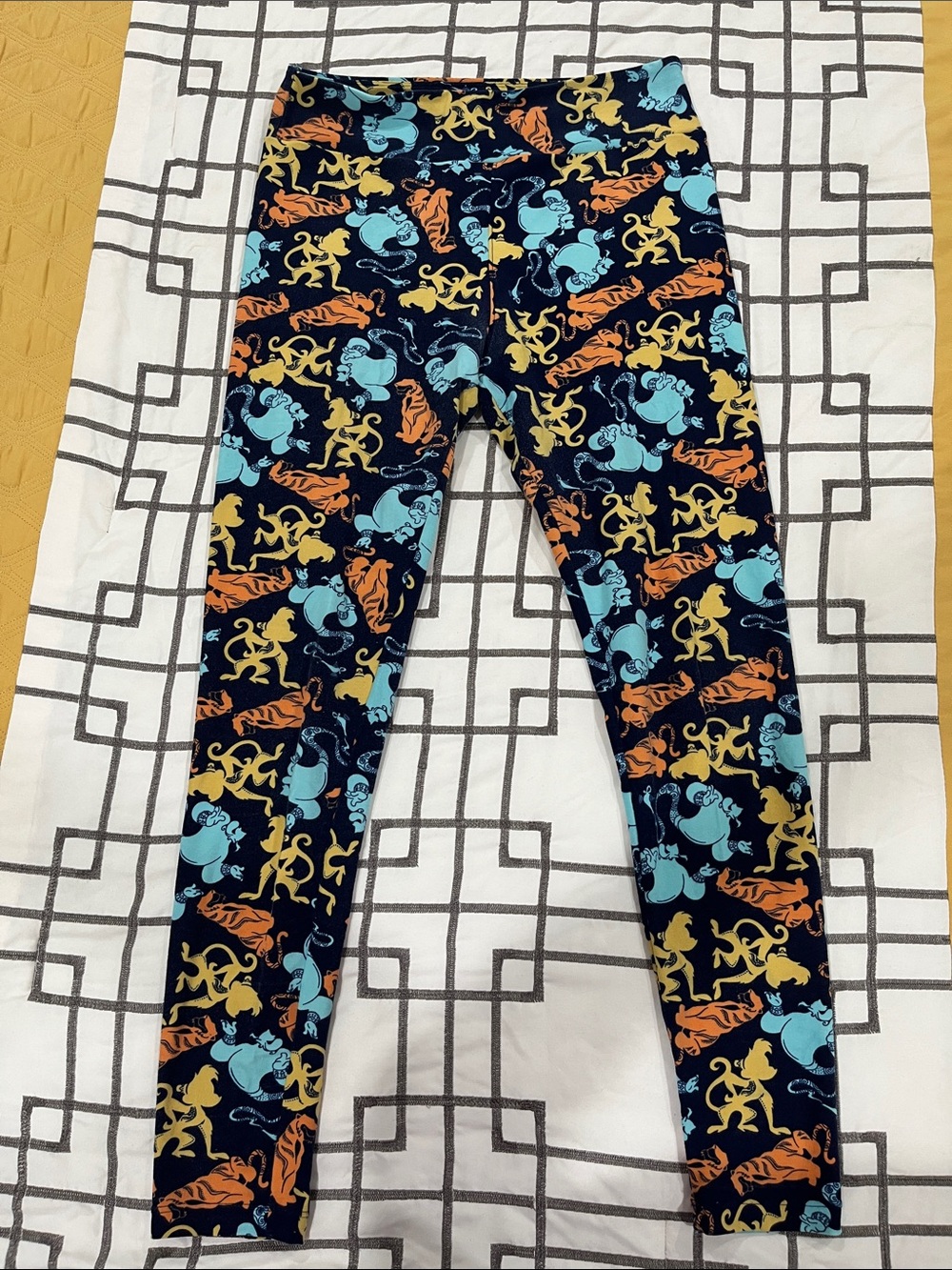 Disney Aladdin Genie Abu Rajah Leggings